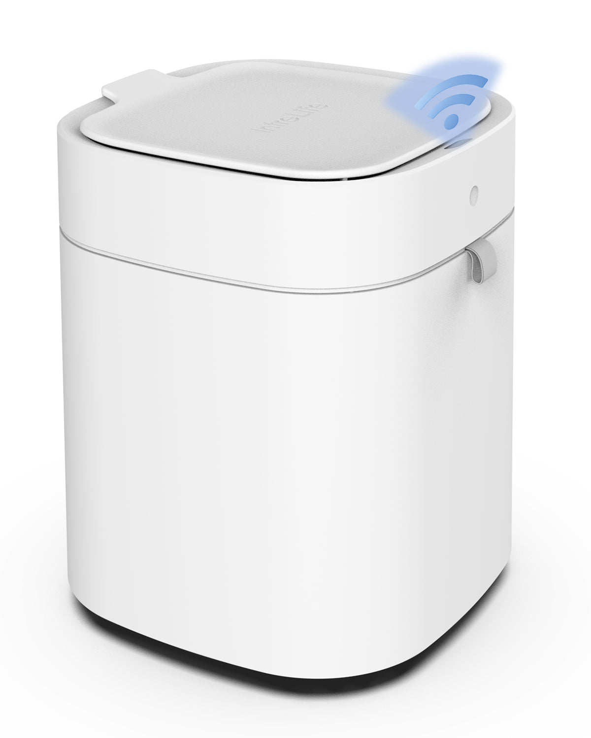 Automatic Trash Can, 3.5 Gallon Self-Sealing and Self-Changing Smart Trash Can, Rechargeable(White)